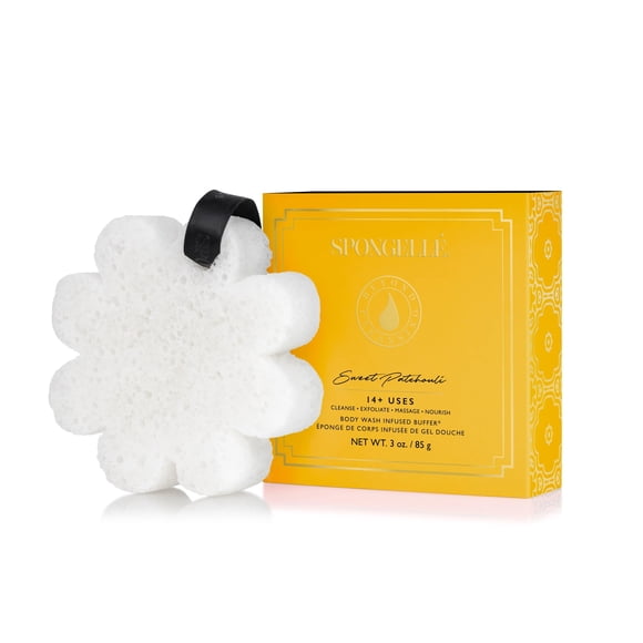 Body Wash + Esponja exfoliante SPONGELLÉ Sweet Patchouli