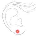 thumbnail image 2 of Claire's Floral Stud Earrings (6 Pack), 2 of 2