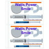 2 - Watts Power White Professional Teeth Whitening Kits with New FCP Remineralizing Gels / Huge 20ml