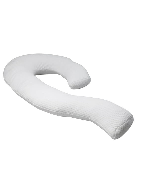 Contour Swan Pillows in Bed Pillows