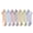 C,#262, variant on Women Twisted Hollow Mesh Ankle Socks Soft Thin Breathable Cotton Short Crew Socks 7 Pairs Macaron Pastel Color Spring Summer Casual Socks,One Size
