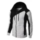 thumbnail image 3 of Sudadera Con Capucha Deportiva Y Cremallera De Homber Miveni, 3 of 7