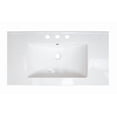 thumbnail image 2 of American Imaginations 32-in. W 3H8-in. Ceramic Top Set In White Color - Drain Incl. AI-32519, 2 of 8