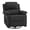 A-Black, variant on YOUDENOVA 360° Swivel Rocker Recliner Chair for Small Spaces for Living Room,Upholstered Linen Fabric Glider Nursery Chair with Side Pockets,Gray