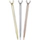 thumbnail image 3 of Metal Deer Head Ballpoint Pens for Writing Use 3Pcs School Supplies Set, 3 of 4