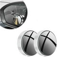 thumbnail image 2 of 2Pcs Suction Cup Car Blind Spot Mirror, 360° Rotating/Swinging, Wide Angle View, Anti-Collision Frame, Easy Install, Universal, 2 of 6