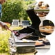 thumbnail image 2 of Sartén de alimentos de vapor de acero inoxidable Catering Ban de comida Caja de almacenamiento de fruta de alimentos suministros para el hogar, 2 of 5