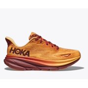 Hoka One One Clifton 9 1127895-AHSH Sneaker Mens 7.5 Orange Running Shoes TF5573