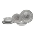thumbnail image 4 of Laura Grey Porcelain 12 Piece Dinnerware Set, Service For 4, 4 of 4