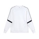thumbnail image 1 of Heavyweight cotton patchwork sleeve crew neck sweatshirt for men and women, casual pullover sweatshirt for spring and autumn., 1 of 4