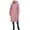 Dark Dusty Rose, variant on Womens Long Puffer Jacket Insulated Long Length Quilted Hooded Winter Jackets for Women