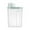 Blue, variant on IMossad Rice Storage Container, Dry Food Airtight Container, Pet Dog Cat Food Canister, BPA Free Clear Plastic Kitchen and Pantry Organization Bin for, Grain, Cereal, Flour