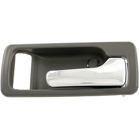 Dorman 92454 Front Passenger Side Interior Door Handle for Specific Honda Models, Chrome; Gray
