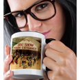thumbnail image 2 of 3dRose, Circus In Town, 11oz Two-Tone Black Mug, 2 of 7