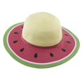 thumbnail image 4 of Chapeau Paille Déguisement Robe Soleil Épouvantail Pastèque Large Protection Chapeaux d'Été Décontractés, 4 of 6