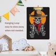 thumbnail image 6 of FMSHPON Wild West Cowboy Clipboard Hardboard Wood Nursing Clip Board and Pull for Standard A4 Letter 13x9 inches, 6 of 6