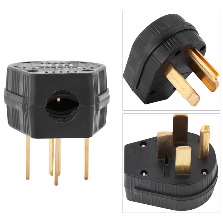 50 -A Plug 50 Amp Female Plug Industrial Grade NEMA 14-50p 50A 125V ...