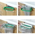 thumbnail image 5 of 4 Pcs Plastic Portable Trash Bag Rack Holder Hanging Trash Garbage Bag Holder Space-Saving Garbage Hooks for Kitchen Cupboard, 5 of 5