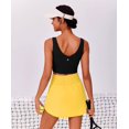 thumbnail image 4 of Pinspark Golf Skirts for Women High Waist Tennis Skirt Quick Dry Pickleball Skort Lightweight Athletic Skorts with Pockets, 4 of 6