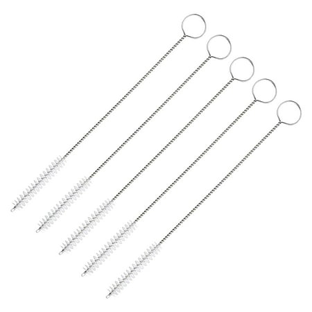 

Sanfanil 5pcs / Lot Brush Cleaning Brush Stainless Steel Washing Hose Straw Brushes Brush Bottle Cleaner Coffee Tea Cup