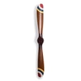 thumbnail image 2 of Biplane #2 Multi Colored Tips Wooden Propeller 47" Airplane Aircraft Decor, 2 of 5