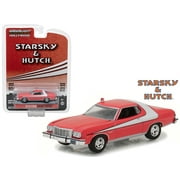 1976 Ford Gran Torino Red "Starsky & Hutch" (1975-1979) TV Series "Hollywood Series" Release 18 1/64 Diecast Model by Greenlight