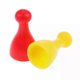 thumbnail image 3 of 48 Pieces Plastic Human Shape Chess Pawn Pieces Board Card Game Accessories Halma Parts Pieces for Party Family Games Colorful, 3 of 4