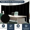 thumbnail image 3 of Room Divider Folding Privacy Sceens 8 Panel Partition Room Dividers 88'' Room Divider Wall Screen, Upgrade (Wider Feet) Portable Temporary Wall for Room Separation Wall Divider for Home Office Dorm, 3 of 6