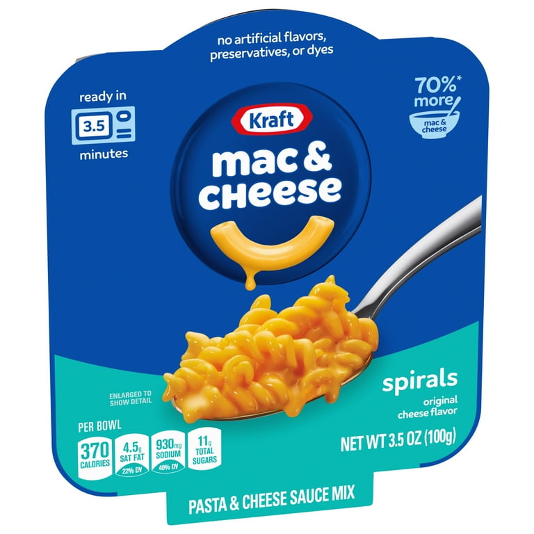  Kraft Original Easy Microwavable Macaroni and Cheese