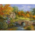 thumbnail image 2 of Boehme, Nicky 32x25 White Modern Wood Framed Museum Art Print Titled - Autumn Beauty, 2 of 4
