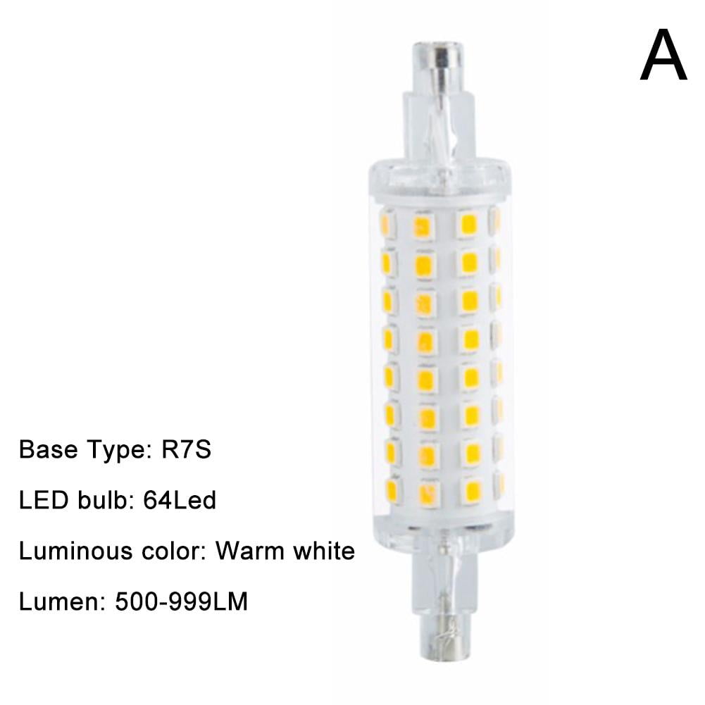 progressief Volg ons Niet ingewikkeld R7s LED Replaces Bulb 78MM & 118MM Security Flood Halogen 5/10w Light Bulbs  P8S4 - Walmart.com