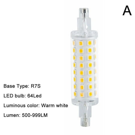 

R7s LED Replaces Bulb 78MM & 118MM Security Flood Halogen Light BulbE3 O4O6