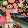 thumbnail image 2 of 2'x8' Floral Runner Rug,Non Slip Washable Boho Hallway Runner Rug with Rubber Backing,Soft Faux Wool Kitchen Runner,Low-Pile Carpet for Bedroom, Entrance, 2 of 7