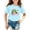 /c143Light Blue823, variant on JCCXIN Toddler Baby Girls First Day Of School Tee Shirts Back To School Clothes Pencil Bus Graphic Tops Crew Neck Short Sleeve Loose Fit Sweet Street Casual Daily Wear,Black,1-2 Years