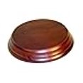 thumbnail image 3 of National Artcraft® 4" Round Wood Display Base - Walnut Finish (Pkg/1), 3 of 3