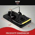 thumbnail image 2 of Large Rat Trap – Heavy Duty, Extra Strong, Reusable Snap Trap, 12 Pack, for Home, Garage, Attic – TwinTech, 2 of 7