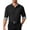 03_black Solid, variant on Mens Long Sleeve Dress Shirt Regular Fit Business Casual Button Down Shirts