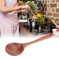 thumbnail image 1 of Ymiko Teak Mixing Spoon Wooden No‑Stick Cooking Spoon Stirring Spoon For Home Hg, 1 of 8