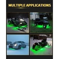 thumbnail image 3 of Tira de luces LED EverBright Green, 27 cm, 5050, 15 SMD, 12 V, paquete de 4, 3 of 6