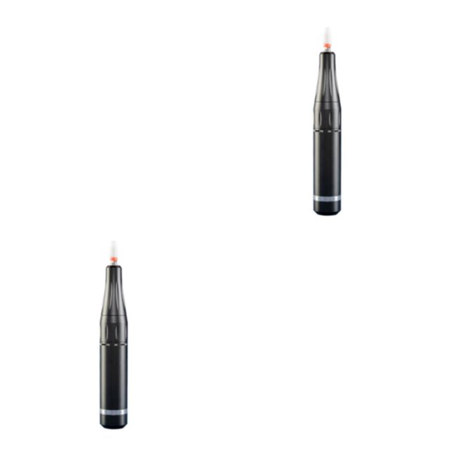 Qarigey Eficiente taladro de uñas USB Altamente funcional Sin huellas dactilares Máquina de taladro izquierdo Máquina USB Manicura 201 Negro 201 negro 2piezas