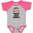 thumbnail image 3 of Inktastic Monkey I Love Hanging out with My Great Grandpa Boys or Girls Baby Bodysuit, 3 of 5