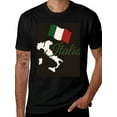 thumbnail image 2 of T-shirt Italian Silhouette  Soft Cotton Adult Heat-Transfer Graphic T-Shirt - 180g Breathable Fabric, Unisex Summer Casual Wear with Durable Heat-Printed Design, 2 of 10