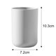 thumbnail image 2 of Vaso portacepillos de dientes para baño, vaso de plástico de 350 ml para cepillarse los dientes, vaso irrompible para enjuague bucal, pasta de dientes, viaje, enjuague, bebida, tocador, encimera,, 2 of 5