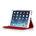 thumbnail image 4 of Apple iPad Air Case(iPad 5th Gen, 2013 Model)Tablet - 360 Degree Rotating Stand Folio PU Leather Smart Classic Cover Case with Built-in Magnet for Auto Sleep & Wake feature & Stylus Holder, Red, 4 of 8