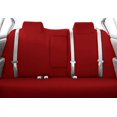 thumbnail image 2 of CalTrend Rear 40/60 Split Bench NeoPrene Seat Covers for 2004-2010 Nissan Titan - NS342-02PA Red Insert and Trim, 2 of 3