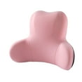 thumbnail image 3 of Soporte lumbar almohada respaldo para regalos de conducción ergonómico Oficina respaldo soporte cojín cintura cojín accesorios , Rosa, 3 of 10