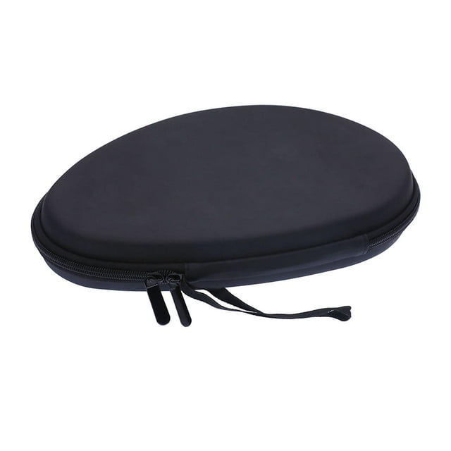 Bolsa de tenis de mesa, funda para paleta de tenis de mesa, bolsa de almacenamiento ligera de pong, funda para raqueta de Pickleball para entrena Cuero PU