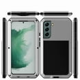 thumbnail image 4 of Dteck Samsung S22 Plus Case with Screen Protector, Samsung S22+ Rugged Military Metal Heavy Duty Armor Case for Man Outdoor,Silver, 4 of 4