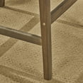 thumbnail image 4 of Noble House Perla Outdoor Acacia Wood Barstool (Set of 2) Gray, 4 of 12
