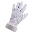 thumbnail image 2 of OAVQHLG3B Gloves Pearlescent Womens Windproof Wrist Warm Gloves Winter Mittens Ski Plus Velvet Thickening Touch-screen Glove, 2 of 3
